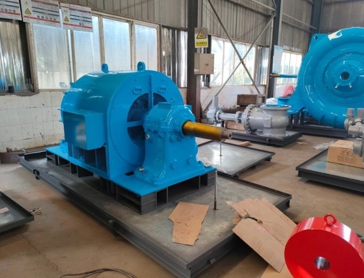 horizontaler geschmiedeter Stahl 300kw Mini Hydroelectric Generator 400v