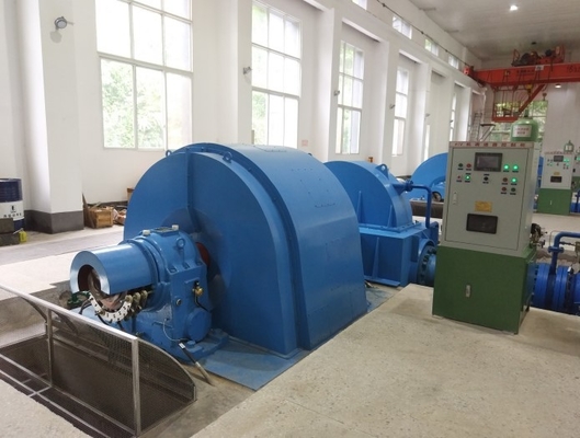 Einzelne hohe Oberwasser-Turbine 1000RPM der Düsen-1000kw für weg Gitter