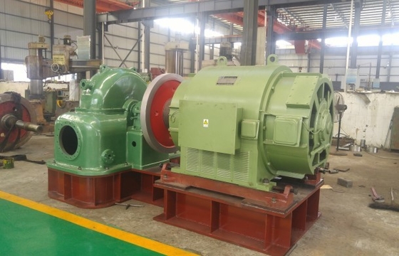 Hohe Wasser-Turbine des Oberwasser-1750RPM horizontale der Turbinen-150kw für Strom