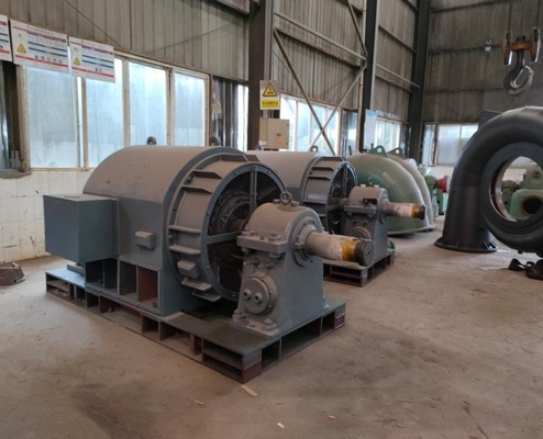 Micro Mini Kleines Wasser Francis Pelton Turgo Kaplan Hydro-Wasserkraftanlage Permanentmagnet Generator Alternator EPC