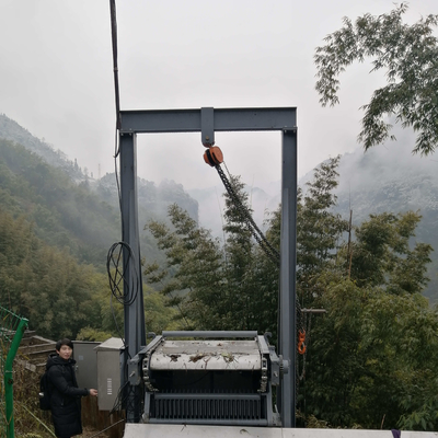 Gestell-Reinigungsmaschine des Abfall-0.41-1.7KW für Manager-Ausbildungsprogramm Abwasser-Filter