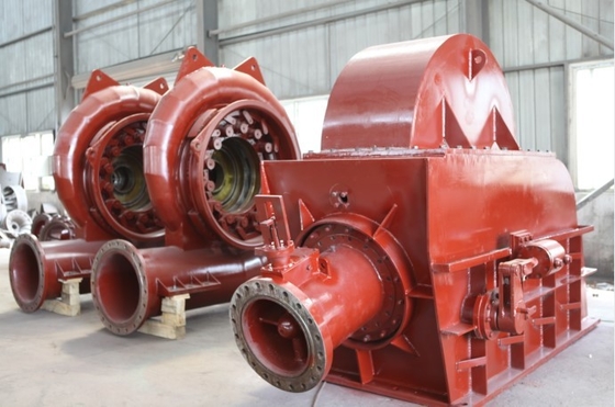 Hoher Läufer des Oberwasser-750RPM der Turbinen-200KW 91,5% hohen der Leistungsfähigkeits-0.45m