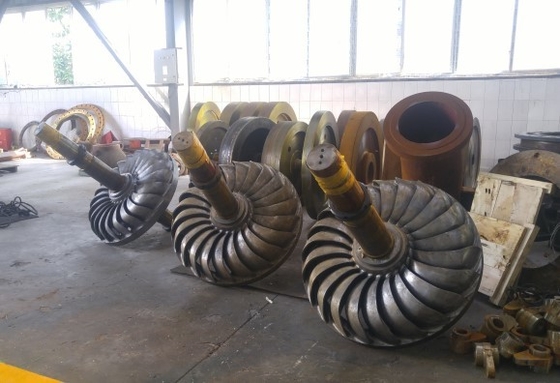 Edelstahl Turgo-Turbinenrad 0.9m 500kg für Hochgeschwindigkeitsturbine