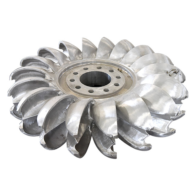 Roheisen/Edelstahl Pelton-Wasserturbine-Axialturbine für industrielle Wasserkraft