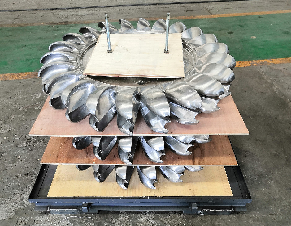 Q345-B Material Pelton-Wasserkraftanlage für Ein- oder Mehrstrahl-Runner