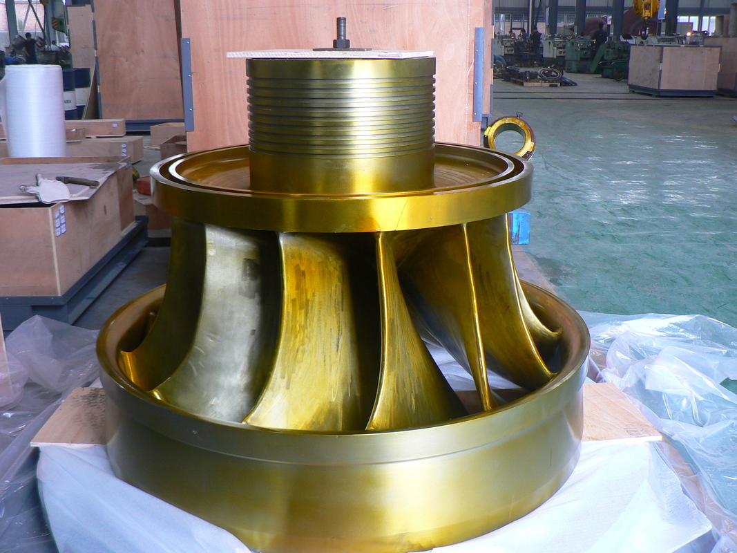 2. Horizontale Wasserturbinengenerator für 57 m Wasserkopf