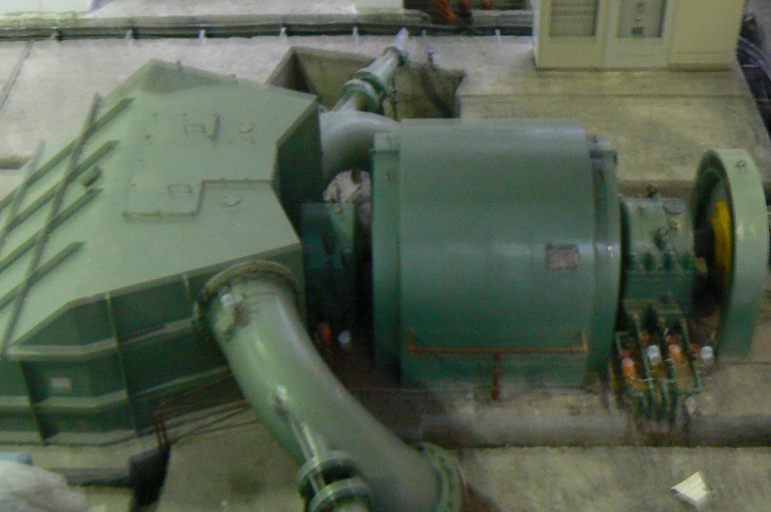 Turgo Hydro Impulsturbine für 0,85 M3/s Wasserfluss und minimale Umweltbelastung