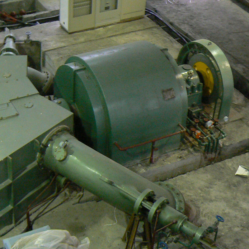 Vertikal oder horizontal installierte Turgo-Impulsturbine mit Isolationsklasse F/F