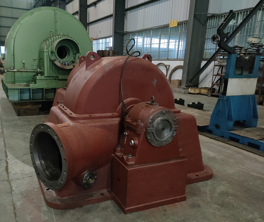 1000 kW Kapazität vertikale oder horizontale Anlage Turgo Hydroimpulsturbine zur Stromerzeugung