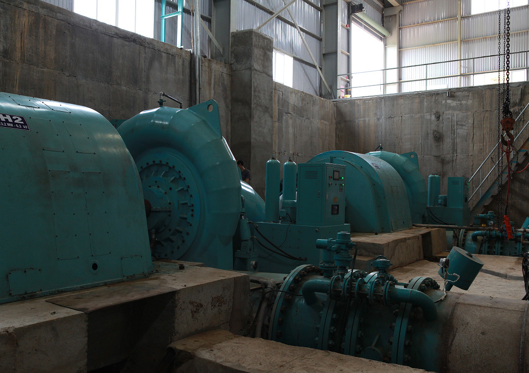 1450 kW Kapazität Energiespeicher Wasserkraftanlage mit Bürstenlosgenerator