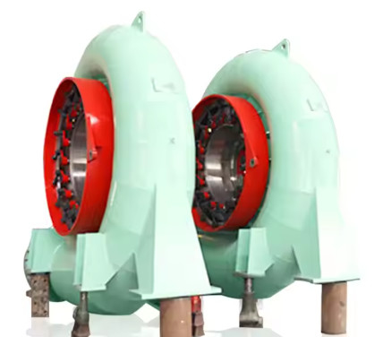 Nennwirksamkeit 96% Francis Hydroturbine mit Edelstahlmaterial und Nennkopf 50 M-120m