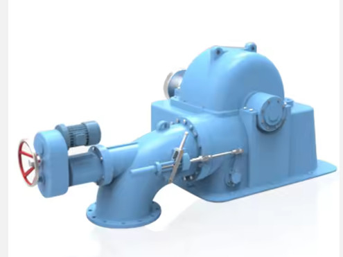 Minimale Umweltauswirkungen Turgo-Impulsturbine mit Einlassdruck von 1 Bar 10 Bar Stahlguss