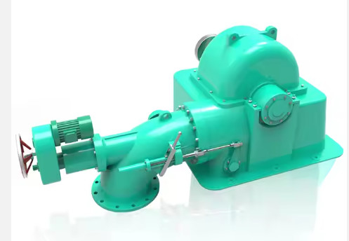 Turgo Hydro Impulsturbine für 90 m Wasserkopf und Stahlgussleistung