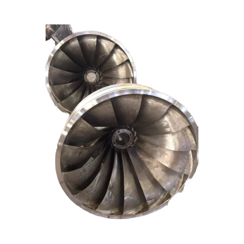 Spiralkasten Kohlenstoffstahl Q345 Francis Hydraulikturbine mit Nenngeschwindigkeit 500-1500r/min