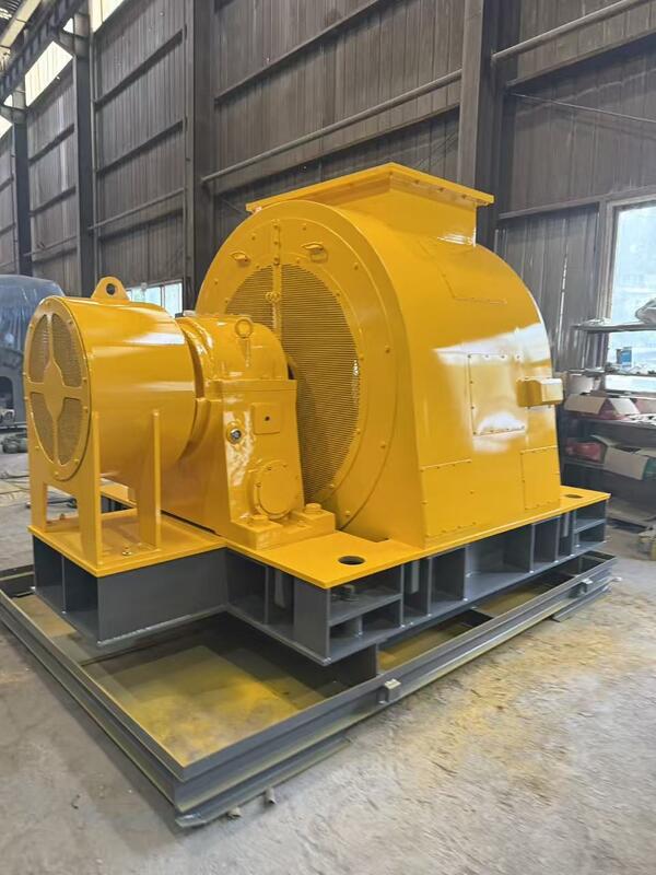 Hydroturbinengenerator mit Bürstenloser Anregung und Kupferkernkabeln für Wasserkraftwerke