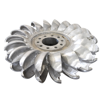 Roheisen/Edelstahl Pelton-Wasserturbine-Axialturbine für industrielle Wasserkraft