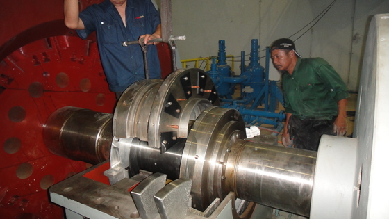 Vertikaler Wasserturbinengenerator 1000 kW für Wasserturbinenanlagen