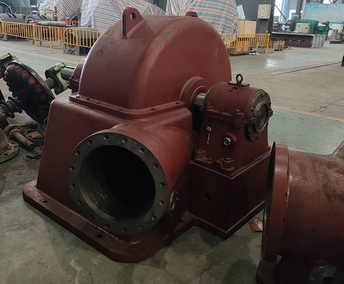 Vertikal- oder Horizontalinstallation Turgo-Wasserimpulsturbine mit einer Leistung von 1000 kW