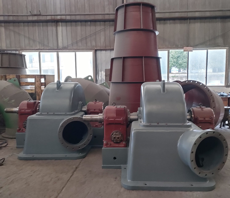 Mindeste Umweltbelastung Turgo-Impulsturbine mit 1000 kW Leistung und Stahlguss