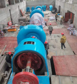 0.3-100m3/s Wasserturbine mit Führungsschiff aus Edelstahl