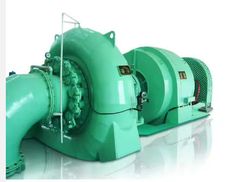 1.8 M3/s Auslaufstrom Francis Hydroturbine mit 50 M-120m Nennkopf und Edelstahlleitfeder