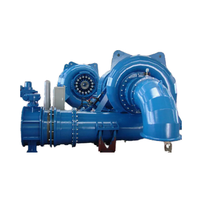 Kohlenstoffstahl Q345 Spiralgehäuse Francis Hydroturbine Horizontale Francis Turbine