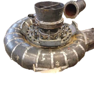 Ausgangsleistung 50 kW bis 5000 kW Francis-Wasserkraftanlage mit Kohlenstoffstahl-Q345-Spiralgehäuse und Nennkopf 50 M-120m