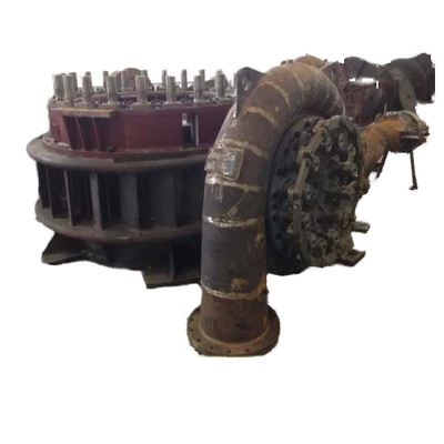 Nennstrom 0,3-100 m3/s Francis-Wasserturbine für Einlassstromgeschwindigkeit 2 M3/s bestenfalls