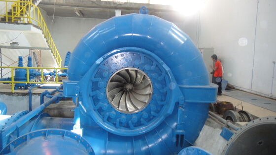 Francis-Wasserturbine 50 kW-20 MW Horizontalgenerator 400 V-6300 V