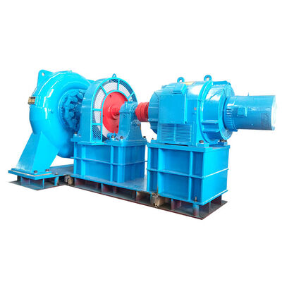 Francis-Wasserturbine 50 kW-20 MW 400 V-6300 V Horizontalgenerator