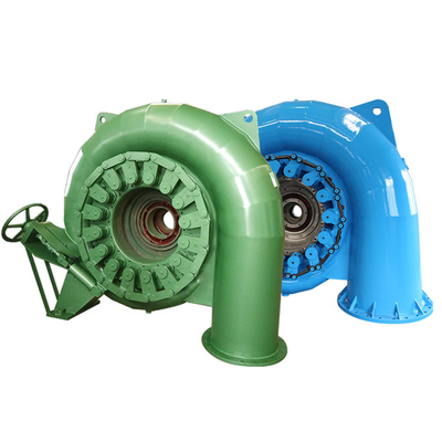 500rpm-1000rpm Francis Hydro Turbine Off Grid 500 Kilowatt-Wasserturbine