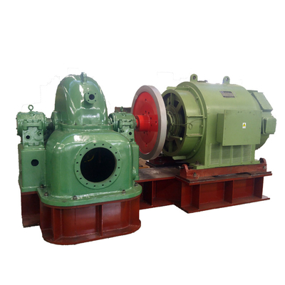 Einzelne Düse Vertikale Pelton-Turbine Mikro Mini Kleines Wasser Francis Pelton Turgo Kaplan Hydro Wasserkraftanlage pro