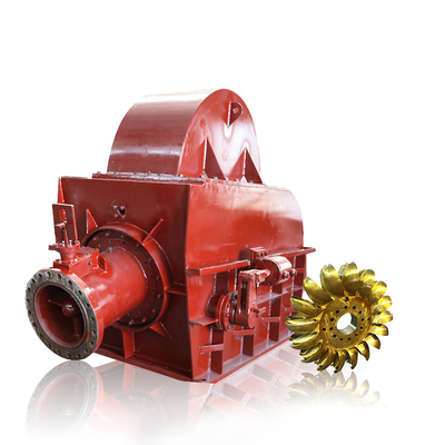 Hydropeltonturbine 60HZ Mini Water Heads 250m weg Rad-der Turbine von der Sticheleien-500RPM Pelton