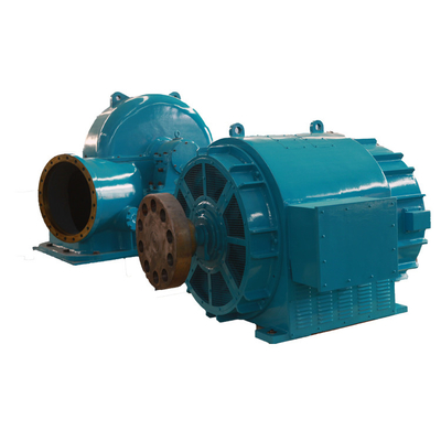 650kw horizontale hydroelektrische Arbeitsturbine 50HZ 400V mit kupferner Spule