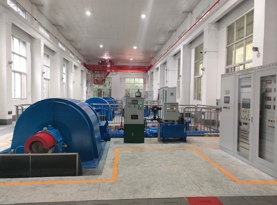 Vertikaler Francis Mini Hydro Power Plant Design 1000kw 400V