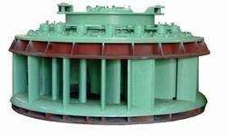 Vertikale Wassersäule statisches Silikon-schwanzlose Kaplan Wasserturbine-1200kw 50m