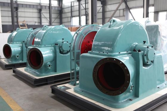 550 kW Turgo-Rad-Turbine