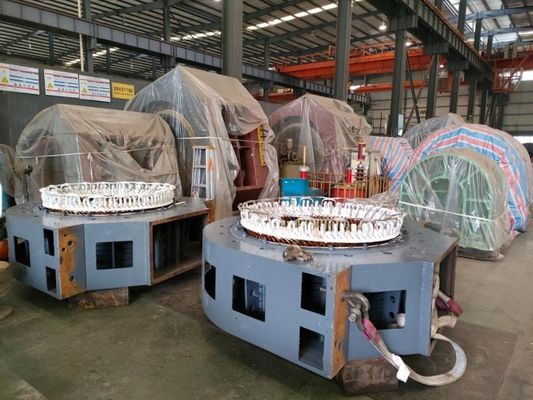 1000 kW Wasserkraftanlagengenerator mit Bürstenloser Anregung und vertikaler Anordnung für Mikrowasserkraftanlagen